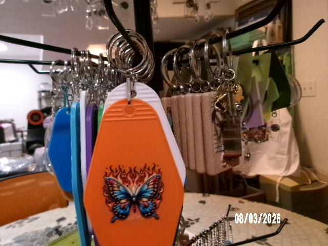 Badge Reels, key rings, pins - multiple designs and phrases